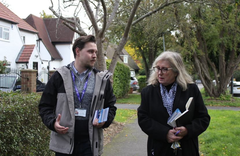 Your councillors on a street surgery