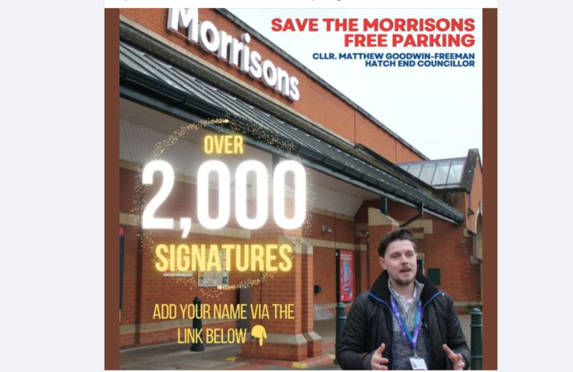 Matthew at Morrisons