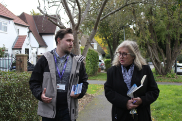 Your councillors on a street surgery