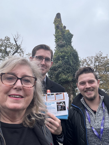 Your councillors on a street surgery